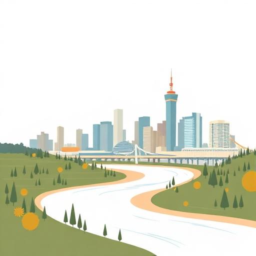 Symbolic illustration of Edmonton